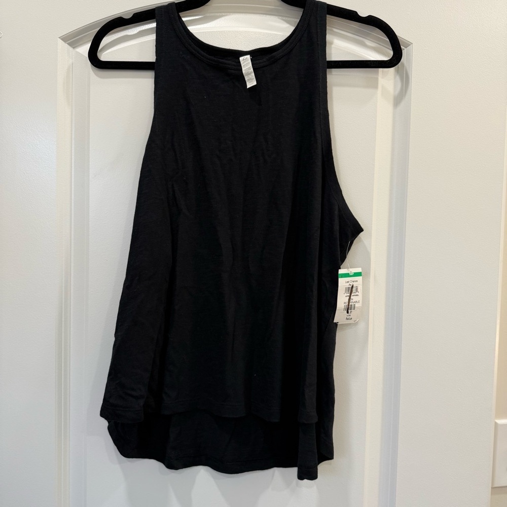Zella Black Sleeveless Women's Top